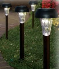 One considerable drawback with solar landscape lights is that they're not as bright as electric fixtures. Solar Lights