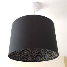 Black And Gold Lampshade Dunelm Boho Lamp Shade Light Shade Black Light Shade Ceiling Lamp Etsy In 2020 Black Light Shades Boho Lamp Lamp Shade