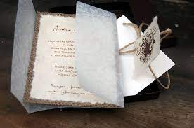 D I Y Rustic Burlap And Vellum Lace Wedding Invitation In Box Rustic Barn Wedding Fun Wedding Invitations Rustic Wedding Diy Wedding Invitations Diy Rustic