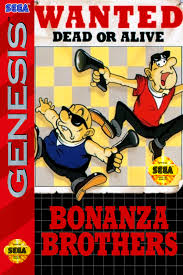 Bonanza Bros. for Sega Genesis