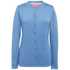 Voir plus d'idées sur le thème gilet femme, tricot, modele tricot. Gilet Cardigan Femme Col Rond Pattes Et Bordures Cotelees Coton Et Acrylique