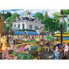 The value found in the challenge and entertainment makes our 1000 piece puzzles one of the most popular puzzle sizes. Victorian Spring 1500 Piece Jigsaw Puzzle Bits And Pieces
