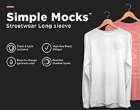 Download Free Long Sleeve T Shirt Mockup On Behance