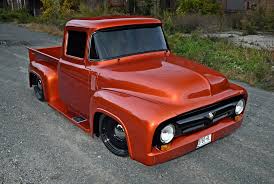Image result for Orange 1956 Truck
