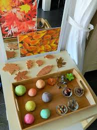 Pate A Modeler Couleur Et Senteur Automnale Invitation Reggio Montessori Activite Automne Pate A Modeler