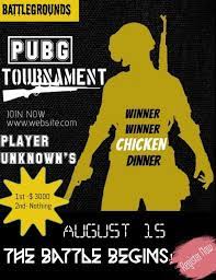 Pubg Tournament Poster Gaming Posters Poster Template Social Media Graphics