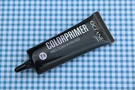 Primer hd, primer colorido, spray fixador de maquiagem e pó finalizador. Primer Colorido Neutralizador Oceane