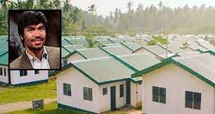 The filipino boxer manny pacquiao is planning to sell his $9m (£5.7m) manila mansion after receiving complaints from neighbours that his visitors are always wearing just shorts and slippers. Controversial And Religious Boxer Manny Pacquiao Built 1 000 Homes For Poor Filipinos