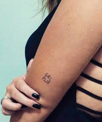 As long as a coward is not allowed, we pretend to be strong, but there is always a trace of uneasiness and cowardice in our hearts. Grl Pwr Feminist Tattoo Trend Photos Best Designs