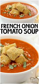 I dont tap on anything or know why tgat is but my guess is that one means multiple types of soup. French Onion Tomato Soup Combines Two Favorites In An Easy To Make Delicious Tomato Soup Tomato Soup Homemade Tomato Soup Recipes Homemade Tomato Soup Recipe