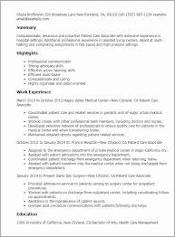 Clinical Research Coordinator Resume Best Of Free Cover Letter For Customer Service Representative Patient Care Technician Patient Care Assistant Resume Skills