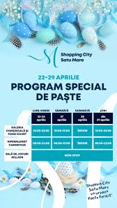 Auchan a anunțat ce program va avea de paște, astfel că fanatik vă pune la dispoziție intervalul orar al lanțului de magazine în zilele de 18, 19, 20 şi 21 programul de funcționare pentru 18, 19, 20 şi 21 aprilie. Programul De PaÈte Al Marilor Magazine Din Satu Mare PanÄ La Ce OrÄ Va Fi Deschis Shopping City