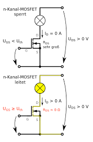 Elektronisch Schalten Mittels Mosfets