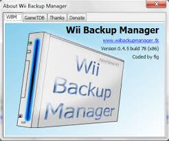 Wii backup manager is a program to work with dvd backups, fat32, ntfs and wbfs drives to convert between dvd, iso, ciso and wbfs. Wii Tranformar Juegos De Wbfs A Iso Con Wbm Identi