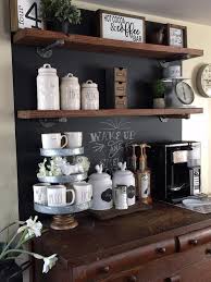 Security Check Required Coffeebarideas Coffee Bar Ideas With Open Shelving Ninja Coffee Bar In 2020 Kaffee Bereich Diy Hausbar Kaffeestation Kuche