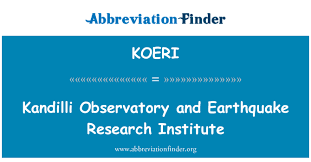 En son deprem araştırma enstitüsü haberleri anında burada. Koeri Tanimi Kandilli Rasathanesi Ve Deprem Arastirma Enstitusu Kandilli Observatory And Earthquake Research Institute