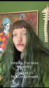 Green666annie Tattoo Showcase in Portland, Oregon