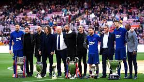 Barca femeni run riot of rayo vallecano, goalscorer asisat oshoala with touching tribute to her late mother. Laliga A Look Back At How Barcelona Achieved The Unprecedented Sextuple In 2008 09 Sport360 News