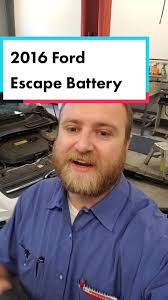 2016 Ford Escape Battery. #tipsandtricks #diyprojects #tipsandtricks  #mechanic #lifehack #cars #trucks #fleet #automotive #tools #mechaniclife  #ford