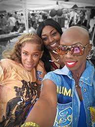 If you wanted to see me, you saw me. West Fest 2025 💛💙🤘🏿 One time for  all the people who showed love! I appreciate your support!! #SupaBlackGirl  #Classof97 #BrownBeautyFromDaHood #SmoothLikeButta