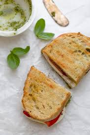 Best 25 healthy panini recipes ideas on pinterest. Grilled Mozzarella Sandwich Feelgoodfoodie
