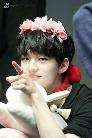 Straykids Hyunjin That Mole Under His Eye Is So Cute Flower Crown Korean Music Stray