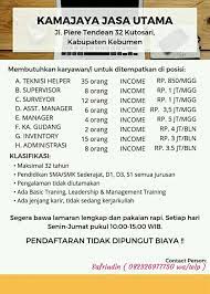 We did not find results for: Kamajaya Jasa Utama Home Facebook