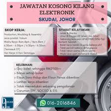 kemaskini jawatan kosong suruhanjaya perkhidmatan… jawatan kosong al khatiri. Agensi Pekerjaan Dream Job Sdn Bhd On Twitter Jawatan Kosong Terkini Johor Klik Link Di Bawah Sekarang Untuk Mohon Https T Co Mq6vw4yuws Https T Co 099rmbyklw Kerjakosong Mohonkerja Jawatankosong Dreamjob Malaysia Https T Co