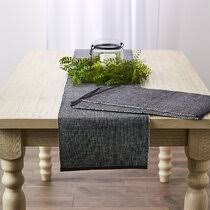 The fabric is a medium weight that feels durable and has a strong visual impact, so you'll want to keep it on. Table Runners On Sale Now Wayfair