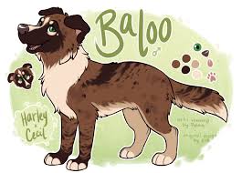 Oc Baloo By Ranalligator Deviantart Com On Deviantart Dog Design Art Animal Drawings Canine Art