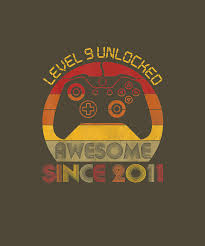 Download or read online level 9 unlocked awesome since 2010 full in pdf, epub and kindle. 9th Birthday Gifts Level 9 Unlocked Awesome Since 2011 Tshirt Digital Art By Katie Tholke