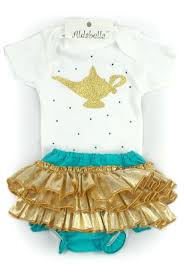 Princess Jasmine Onesie And Bloomers Set Disney Baby Clothes Ruffled Baby Bloomers Toddler Girl