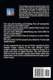 Sep 02, 2021 · the best way to start writing a cover letter in 2021 is to check out examples of good cover letters. Master Cover Letters Make Cover Letters Easily Woulfe Liam 9798720975708 Amazon Com Books