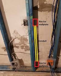 Running pvc conduit through exterior wall. Updated In Wall Conduit Behind Tv Redflagdeals Com Forums
