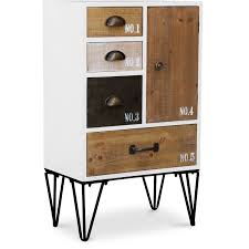 Find great deals on ebay for vintage wooden chest. Buy Vintage Industrial Style Hairpin Chest Of Drawer Natural Wood 58855 In The Europe Myfaktory