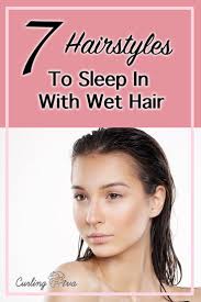 Here we have a curly hairstyle that looks beautiful with wet hair. Bluehost Bluehost Reviews Bluehost Wordpress Bluehost Domain Bluehost Cpanel Bluehost Themes Bluehost Hosti Sleep Hairstyles Wet Hair Wet Hair Overnight