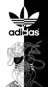 Artigos esportivos nike papel de parede hd 2 diga alguma. Adidas Black White Papel De Parede Da Nike Logotipo Da Adidas Papel De Parede Adidas