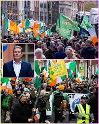 🚨 "IRELAND IN TOTAL SHUTDOWN!" 200,000 March On Parliament As Government  Collapse Fears Reach Boiling Point! 😱 Around 200,000 protesters took to  the streets and marched on parliament, putting the Irish government