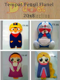 Tempat Pensil Flanel Tempat Pensil Gambar Pensil