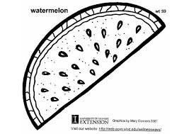 Malvorlage Melone Coloring And Malvorlagan