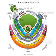 Kauffman Stadium Seat Map Map 2018