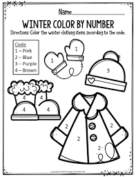 Winter Preschool Printables Novocom Top