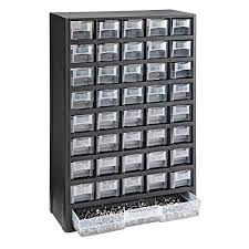Keep your junk or desk drawer neatly organized with help from these drawer bins and organizers. 40 Bin Organizer With Full Length Drawer
