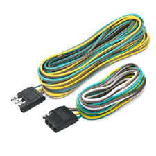 This article shows 4 ,7 pin trailer wiring diagram connector and step how to wire a trailer harness with color code ,there are some intricacies involved in wiring a trailer. 4 Way Flat Trailer Light Wiring Harness Extension Male Female Connector Kit Ebay