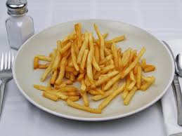 There are 490 calories in 1 order of mcdonald's french fries, large. Calories In 0 83 Large Of Mcdonald S French Fries