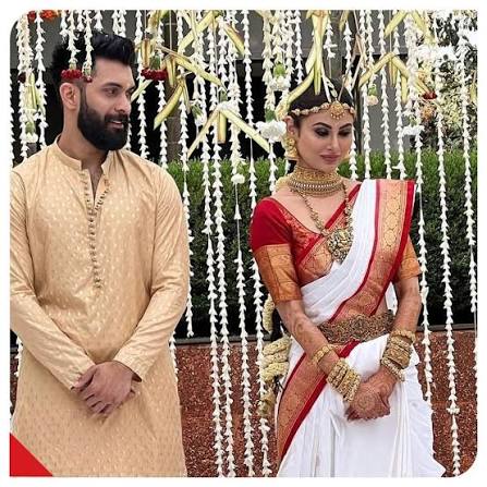India Today | Mouni Roy (@imouniroy) and Suraj Nambiar (@nambiar13 ) are now wife and husband. The couple tied the knot today, January 27, as per... | Instagram