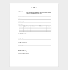 Ece resume format for freshers resume. Word Document Sample Resume Format Word Best Resume Examples