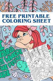 Top 25 little mermaid coloring pages for kids: 11 Mermaid Coloring Pages Pdf