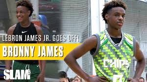 Lebron james has averaged at least 25 points, 5 rebounds and 5 assists in 15 different seasons. Lebron James Jr Goes Off In George Hill Invitational Slam Highlights Youtube