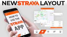 NEW STRAVA Mobile App Layout || Full Walkthrough and Layout Review ...